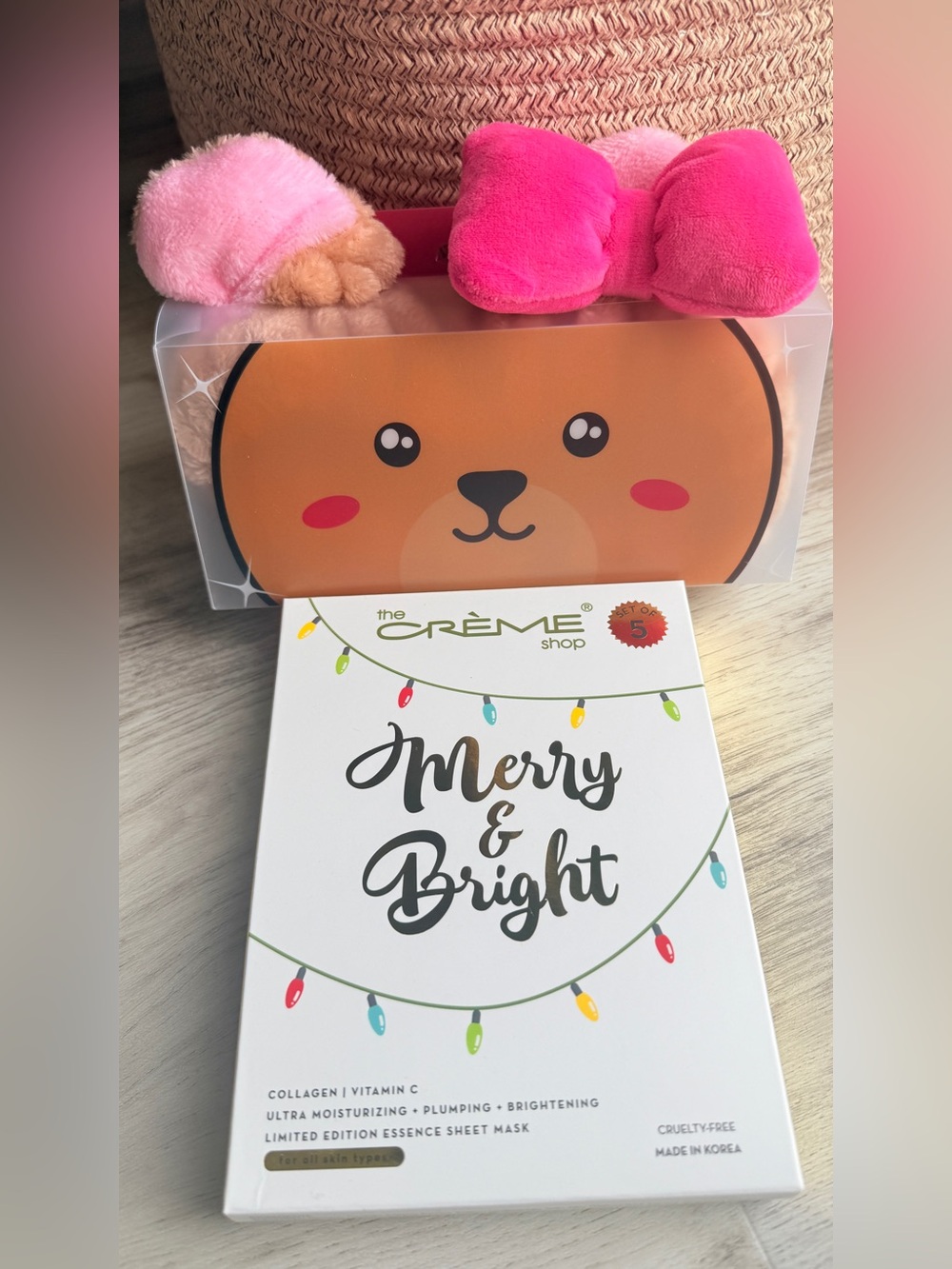 The Crème Shop K-Beauty Mini Spa Gift Set | Made in Korea | NWT